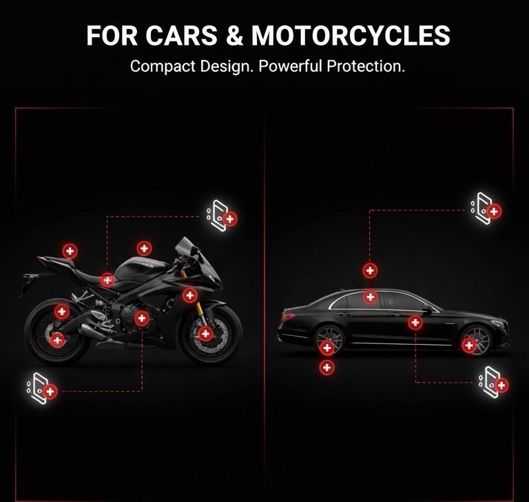 TrackZone Advanced GPS Tracker For rental cars and Extreme